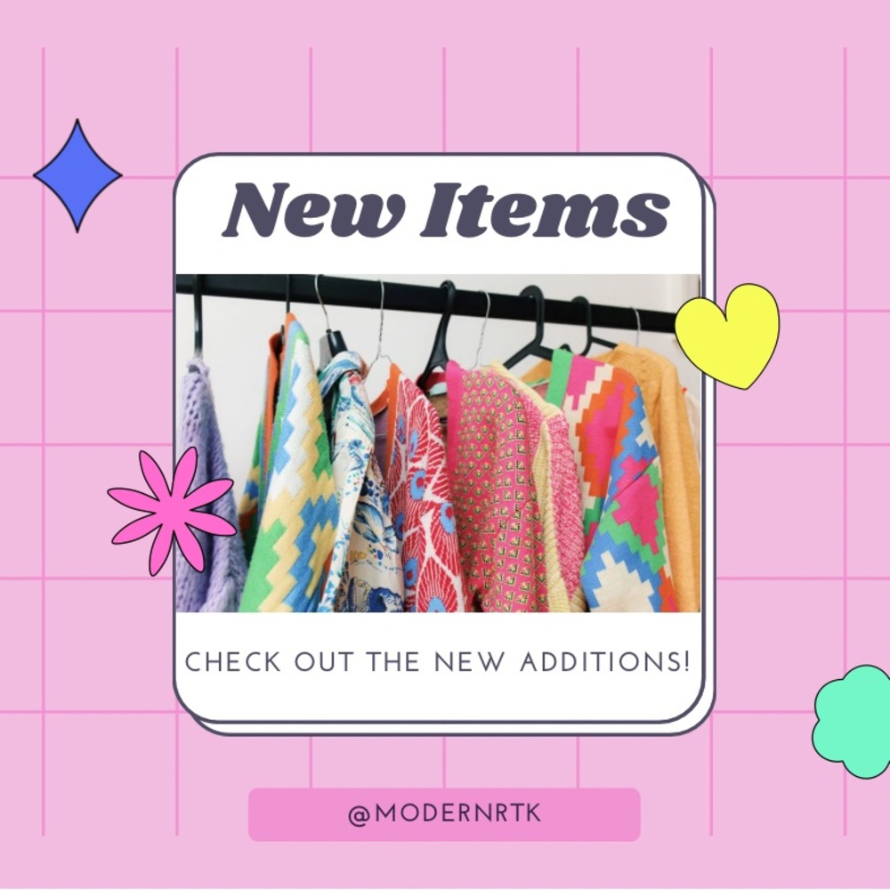 NEW ITEMS ADDED!